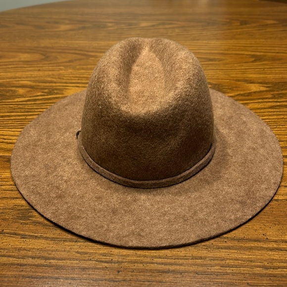 J. Crew Wool Felt Fedora Floppy Hat - Picture 3 of 8